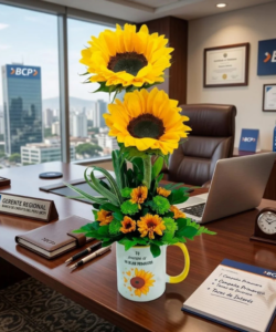 Escritorio Girasoles