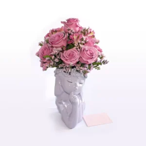 Escultura Soñadora Floral